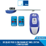 DC BLUE PICO 3.2M CHAIN KIT INCL 2xTX4 + 24V SLA BAT
