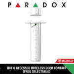 DCT 6 RECESSED WIRELESS DOOR CONTACT(FREQ SELECTABLE) (PA3713)