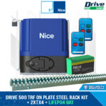 DRIVE 500 TRF ON PLATE NG STEEL RACK KIT + 2xTX4 + LiFePO4 BAT