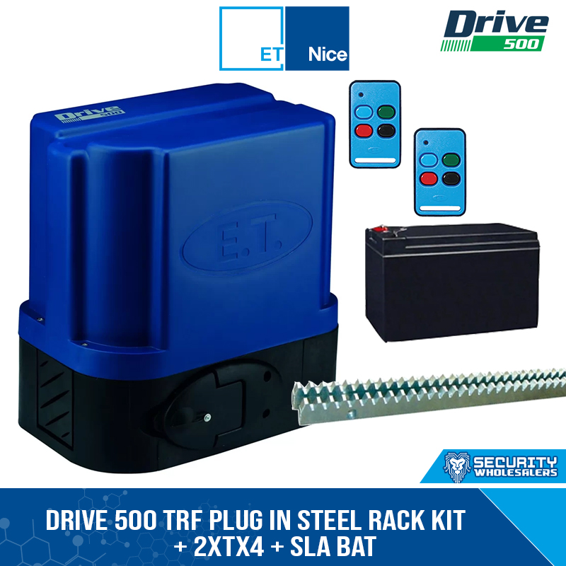 DRIVE 500 TRF PLUG IN STEEL RACK KIT + 2xTX4 + SLA BAT