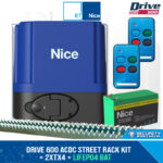 DRIVE 600 ACDC NG STEEL RACK KIT + 2xTX4 + LiFePO4 BAT