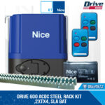 DRIVE 600 ACDC NG STEEL RACK KIT + 2xTX4 + SLA BAT