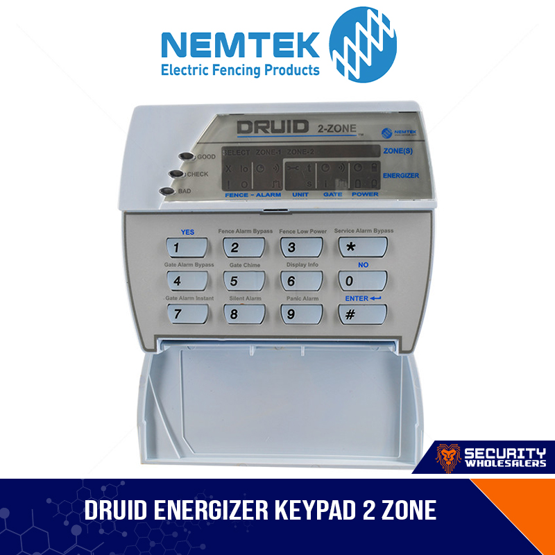 DRUID ENERGIZER KEYPAD 2 ZONE