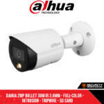 Dahua 2MP Bullet 30m IR 3.6mm - Full-color - Intrusion - Tripwire - SD Card (DH-IPC-HFW2239SP-SA-LED-S2_3.6mm)