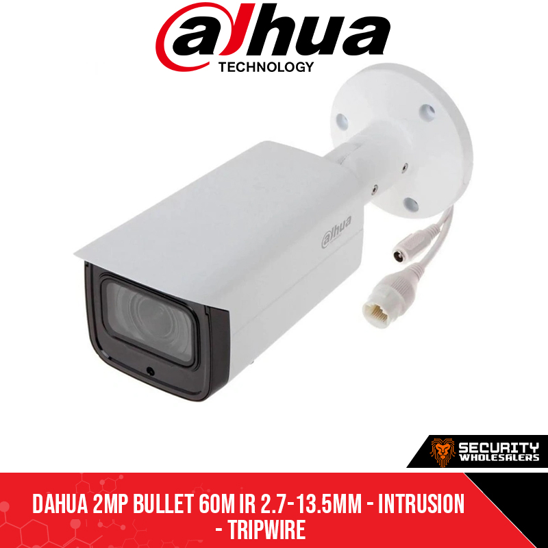 Dahua 2MP Bullet 60m IR 2.7-13.5mm - Intrusion - Tripwire (DH-IPC-HFW2231TP-ZS-S2_2.7-13.5mm)