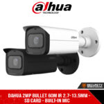 Dahua 2MP Bullet 60m IR 2.7-13.5mm - SD Card - Built-in Mic (DH-IPC-HFW3241T-ZAS-S2_2.7-13.5mm)