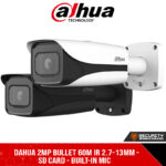Dahua 2MP Bullet 60m IR 2.7-13mm - SD Card - Built-in Mic (DH-IPC-HFW5241EP-ZE-27135-S3_2.7-13mm)