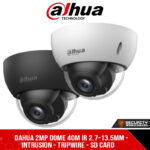 Dahua 2MP Dome 40m IR 2.7-13.5mm - Intrusion - Tripwire - SD Card (DH-IPC-HDBW2231R-ZS-S2_2.7-13.5mm)
