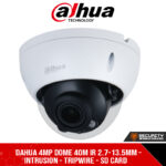 Dahua 4MP Dome 40m IR 2.7-13.5mm - Intrusion - Tripwire - SD Card (DH-IPC-HDBW2431RP-ZS-S2_2.7-13.5mm)