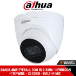 Dahua 4MP Eyeball 30m IR 2.8mm - Intrusion - Tripwire - SD Card - Built-in Mic (IPC-HDW2431T-AS-S2)