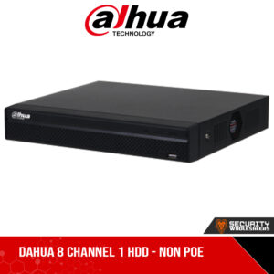 Dahua 8 Channel 1 HDD - Non POE (DHI-NVR4108HS-4KS3)