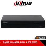 Dahua 8 Channel 1HDD - 8 POE Ports (DHI-NVR4108HS-8P-4KS3)