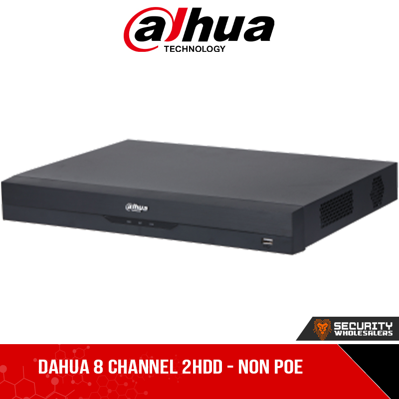 Dahua 8 Channel 2HDD - Non POE (DHI-NVR4208-EI)