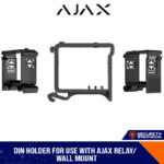 DIN HOLDER FOR USE WITH AJAX RELAY/WALL MOUNT (1951170-132-BL)