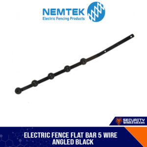 5 Wire Flat Bar Bracket Black/White PC Angled