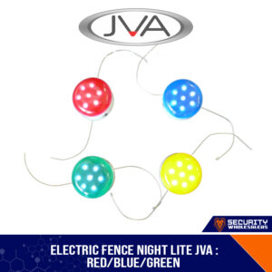 ELECTRIC FENCE NIGHT LITE JVA : RED/BLUE/GREEN
