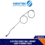 ELECTRIC FENCE WALL MOUNT LOOP STRAIGHT GALV