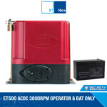 ET500 ACDC 3000RPM OPERATOR & BAT ONLY