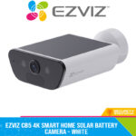 EZVIZ CB5 4K Smart Home Solar Battery Camera - White