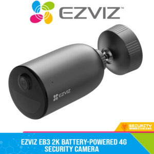 EZVIZ EB3 2K Battery-Powered 4G Security Camera