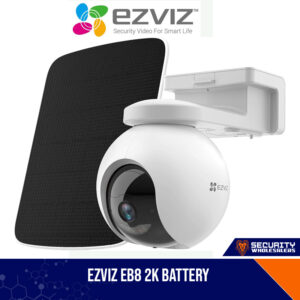 EZVIZ EB8 2K Battery 4G Security Camera with Solar Panel Bundle Kit