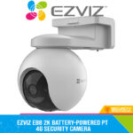 EZVIZ EB8 2K Battery-Powered PT 4G Security Camera