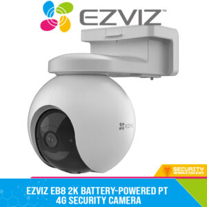 EZVIZ EB8 2K Battery-Powered PT 4G Security Camera