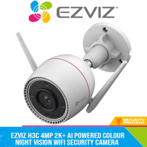 EZVIZ H3C 4MP 2K+ AI Powered Colour Night Vision WiFi Security Camera