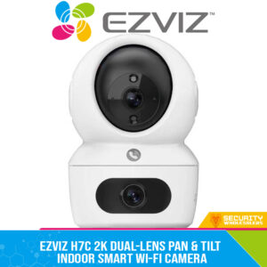 EZVIZ H7c 2K Dual-Lens Pan & Tilt Indoor Smart Wi-Fi Camera