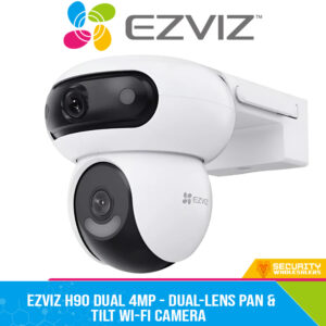 EZVIZ H90 Dual 4MP - Dual-Lens Pan & Tilt Wi-Fi Camera
