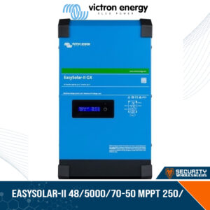 VIC-EASYSOLAR-II-48-5000-250-100-GX | EasySolar-II 48/5000/70-50 MPPT 250/100 GX, PPT Voltage 49-250V, Input Voltage 250V, GX Device with 2x 16 Character Display, Controller Parameters can be Accessed with a Smartphone or other WiFi Enabled Devices