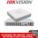 Eco AcuSense 16ch 1080p DVR  1 SATA up to 10TB  Motion 2.0 false alarm filtering (iDS-7116HQHI-M1/S)