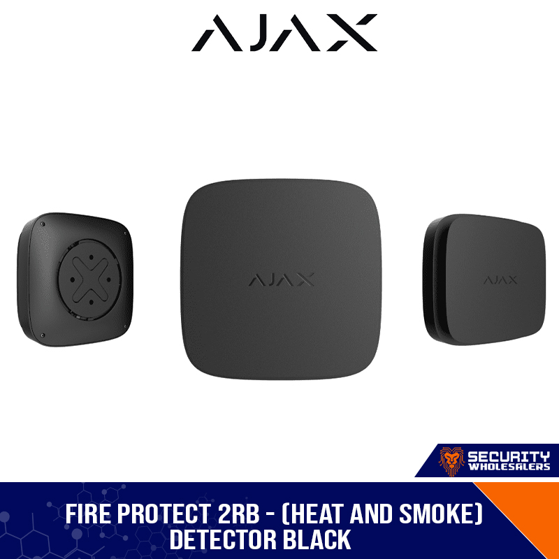 Ajax FireProtect 2 RB (Heat & Smoke) Detector Black (1943377-136-BL1)