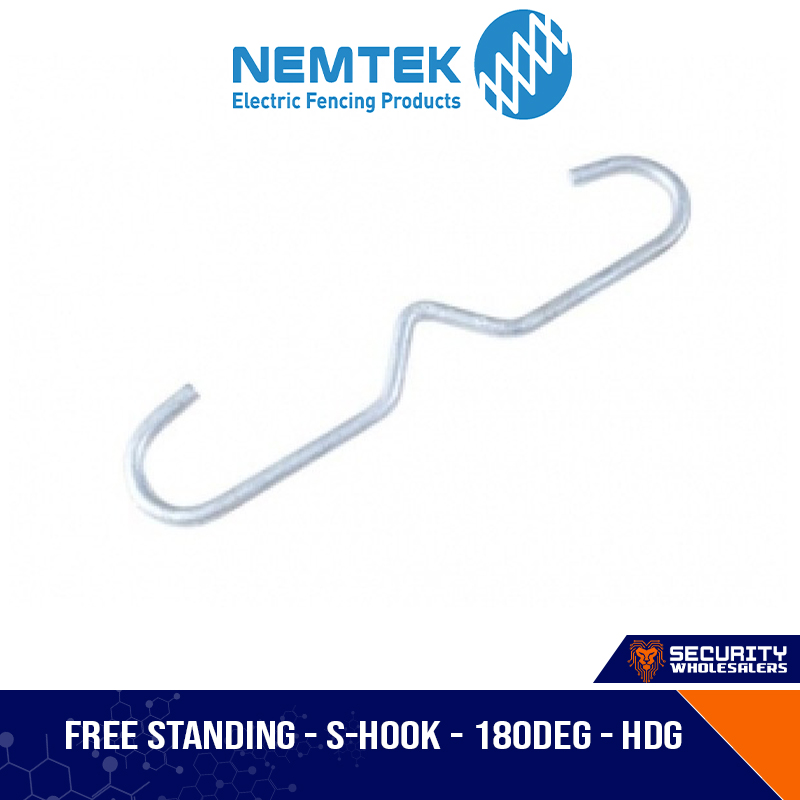 Free Standing - S-Hook - 180Deg - HDG