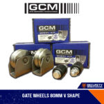 GATE WHEELS 80MM V SHAPE