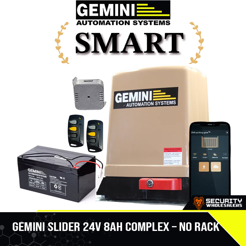 GEMINI Slider 24V 8AH Complex – No rack