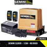 GEMINI Slider – 12AH – No rack