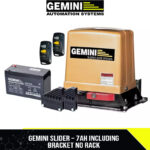 GEMINI Slider – 7AH including bracket no rack