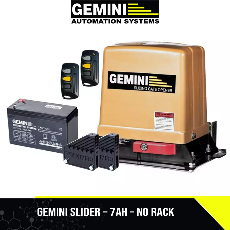 GEMINI Slider – 7AH – No rack