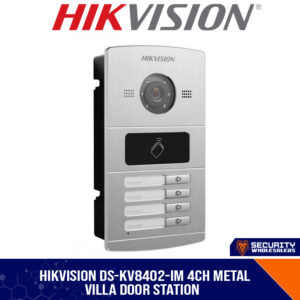 HIKVISION DS-KV8402-IM 4CH Metal Villa Door Station