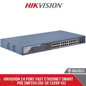 Hikvision 24 Port Fast Ethernet Smart POE Switch (DS-3E1326P-EI)