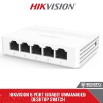 Hikvision 5 Port Gigabit Unmanaged Desktop Switch