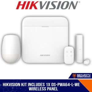 Hikvision Ax Pro wireless alarm kit 64-zone (DS-PWA64-KIT-WE_C)