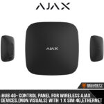 Ajx Hub 4G- Control Panel (Non Visuals) with 1 x SIM 4G, ethernet (1992211-259-BL1)