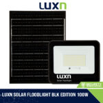 LUXN SOLAR FLOODLIGHT BLK EDITION 100W (LX-SO1I-100W)