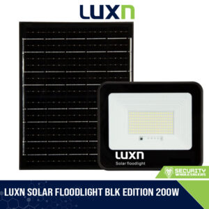 LUXN SOLAR FLOODLIGHT BLK EDITION 200W (LX-SO1I-200W)