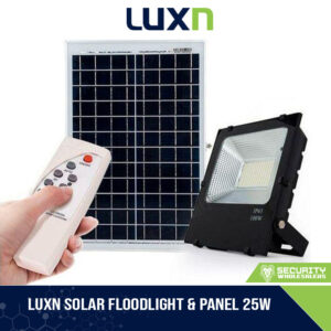 LUXN SOLAR FLOODLIGHT & PANEL 25W (LX-SO1C-25W)