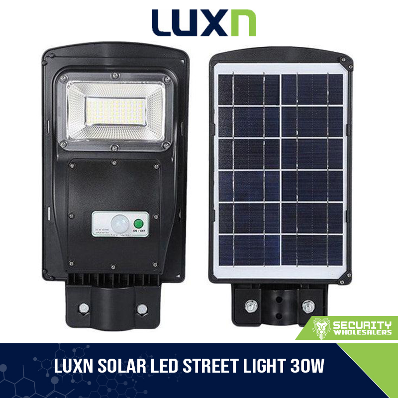 LUXN SOLAR LED STREET LIGHT 30W (LX-SO2B-30W)