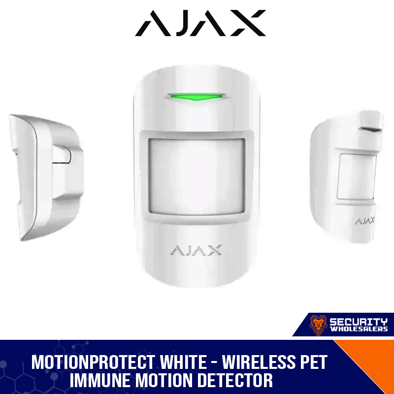 Ajax MotionProtect Wireless Pet Immune Detector White (1938193-09-WH1)