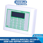 NURSECALL - Wireless Nursecall System Kit 500m Code-Hopping (433MHz Only)